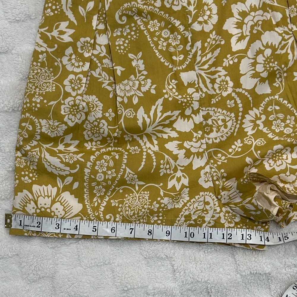 Maeve Yellow Floral Women's Shorts - Picture 8 of 14